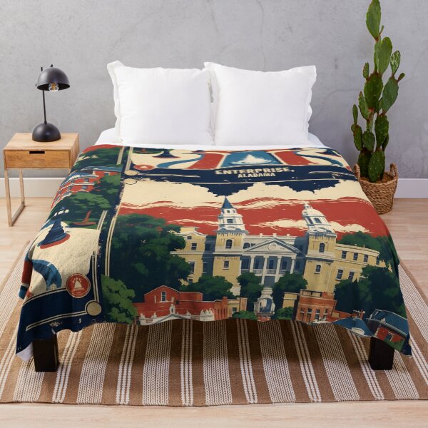 Item preview, Enterprise Alabama 1950s USA Vintage Travel Tourism designed and sold by TravelersGems.