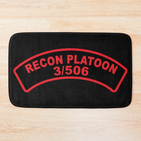 Item preview, Scroll - 506th Airborne Infantry Regiment Patch Recon Platoon 3-506 - J Version designed and sold by Military Insignia Products.