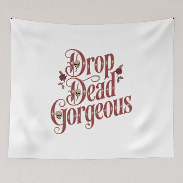 Item preview, Drop Dead Gorgeous Gothic Halloween Design designed and sold by dleery.