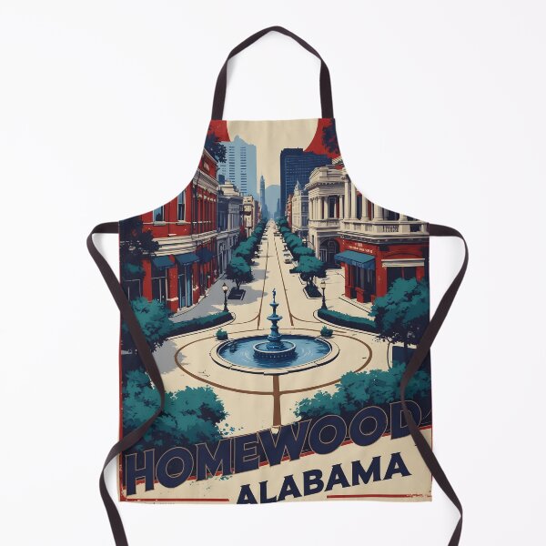 Item preview, Homewood Alabama 1950s USA Vintage Travel Tourism designed and sold by TravelersGems.