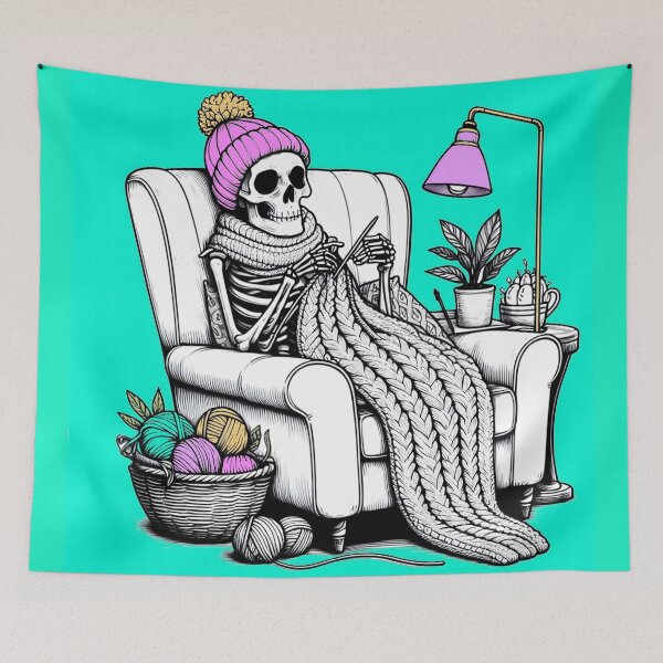 Item preview, A Cozy Skeleton designed and sold by A Cozy Bundle.