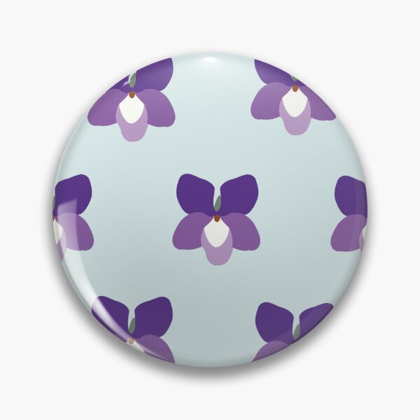 Item preview, Violet floral stylized pattern designed and sold by LittleJoyKeeper.