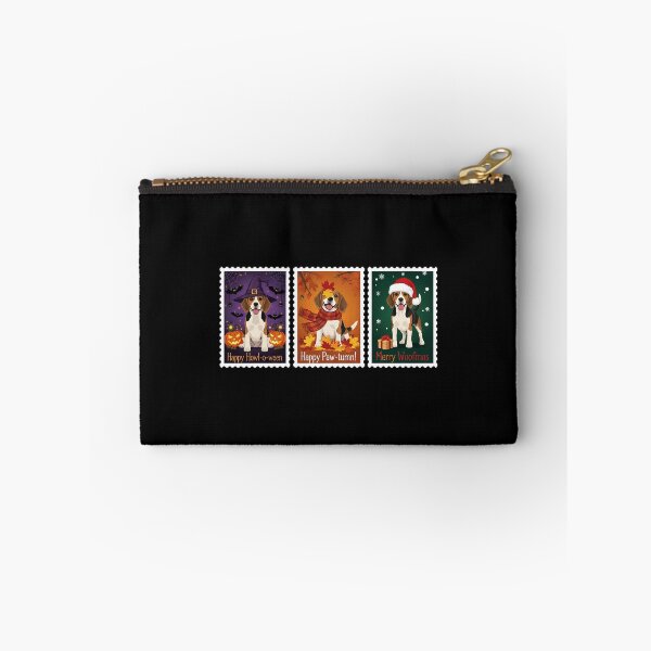 Item preview, Beagle Holiday Stamp – Halloween, Fall, Christmas Dog Art designed and sold by The Real Life Symphony.