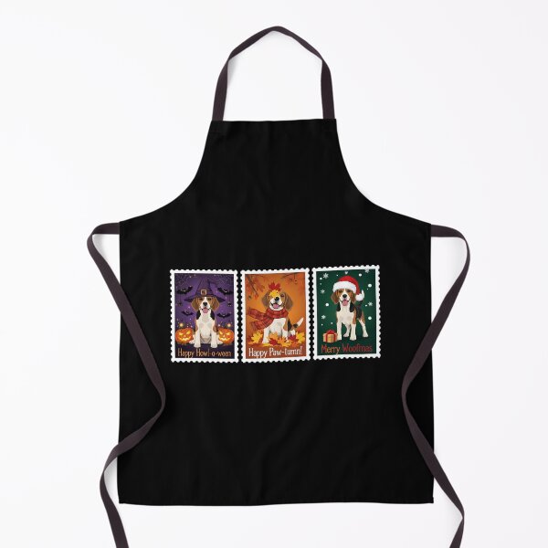 Item preview, Beagle Holiday Stamp – Halloween, Fall, Christmas Dog Art designed and sold by The Real Life Symphony.