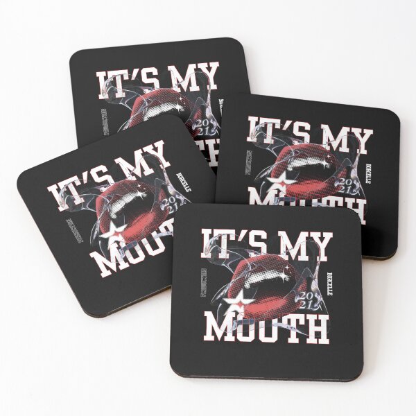 Item preview, “It’s My Mouth” Graphic T-Shirt – Bold Streetwear Statement Design designed and sold by MaisRosesStore.