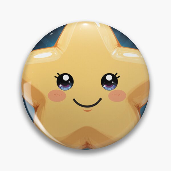 Item preview, Cute Star with a Smile and the Quote “Shine in Your Own Light designed and sold by AnfalAl-Sabti.