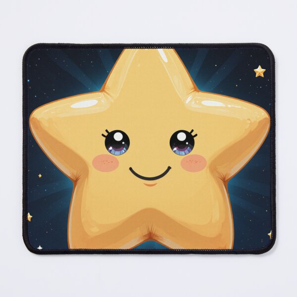 Item preview, Cute Star with a Smile and the Quote “Shine in Your Own Light designed and sold by AnfalAl-Sabti.