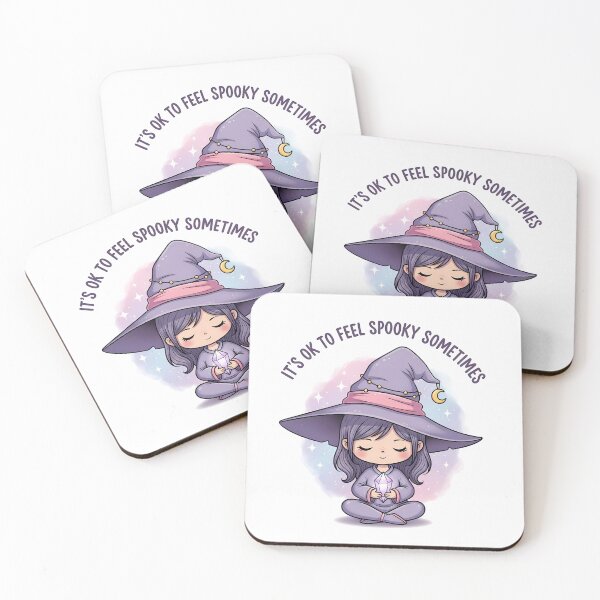 Item preview, It's OK Feel Spooky Sometimes Witch designed and sold by DESIGNPP.