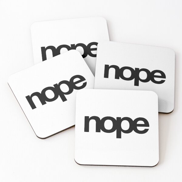 Item preview, nope designed and sold by The Common Tee.