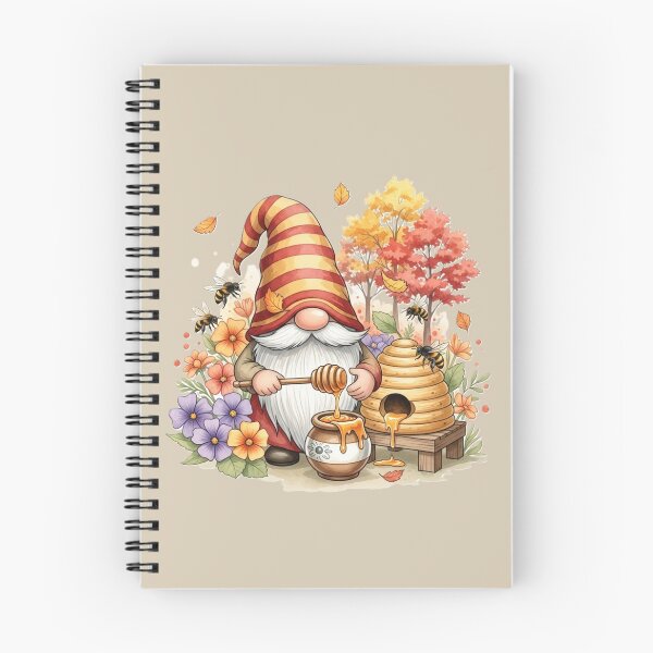 Item preview, Honey Harvest Gnome – Cozy Autumn Bees, Flowers & Forest Graphic Sweatshirt designed and sold by InkwildStudio.
