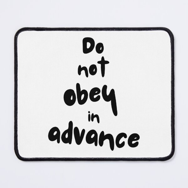 Item preview, do not obey in advance - resist facism designed and sold by urkiddingm8.