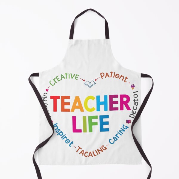 Item preview, Colorful Teacher Life Quote Appreciation Design designed and sold by ArtDesignTp.
