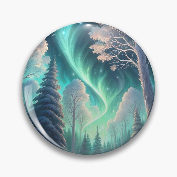 Item preview, Wanderers Under the Northern Lights designed and sold by MugnificentShop.