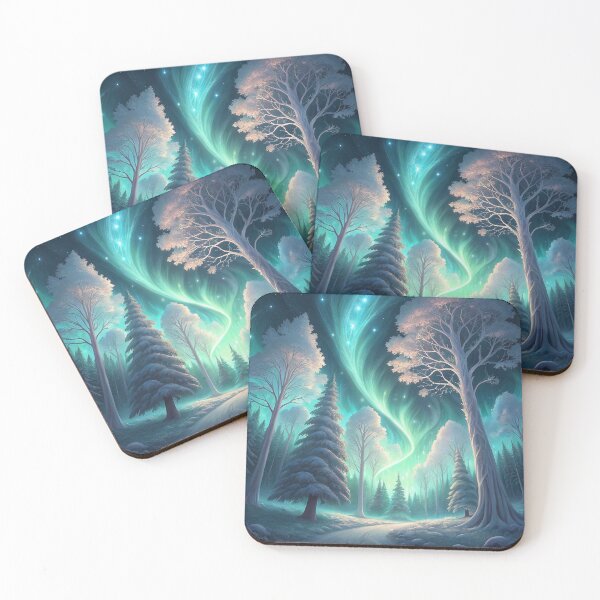 Item preview, Wanderers Under the Northern Lights designed and sold by MugnificentShop.