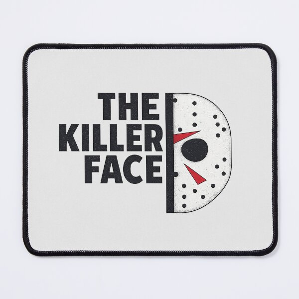Item preview, The Killer Face – Hockey Mask Halloween designed and sold by SnapLabDesigns.