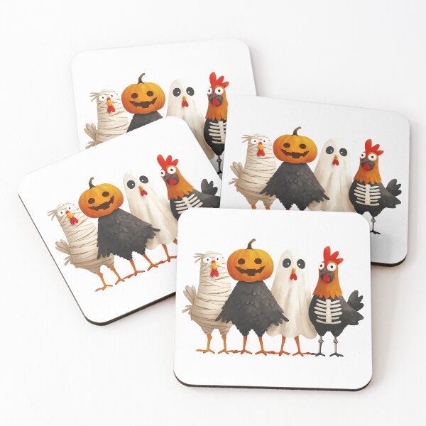 Item preview, Funny Chicken Halloween designed and sold by Wild-Co.