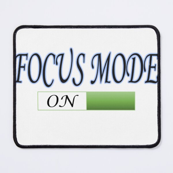 Item preview, Focus Mode ON | Productivity Motivation Sticker designed and sold by boxenbrain.