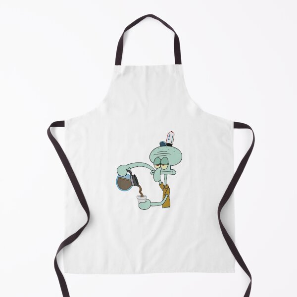 Item preview, Squidward Coffee Sticker – Funny SpongeBob Octo Meme for Tired Coffee Lovers designed and sold by 808 Design.