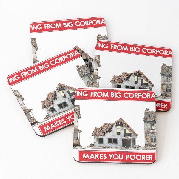 Item preview, corporations make poor logo designed and sold by VWscout2.