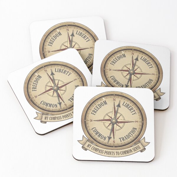 Item preview, My Compass Points to Common Sense Vintage designed and sold by Plotwear.