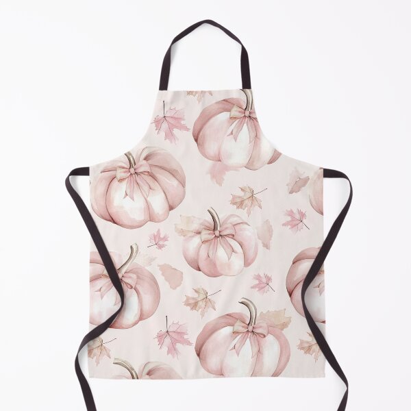 Item preview, Blush Pink Autumn Fall Pumpkins Watercolor All Over designed and sold by Feeling Artsy.
