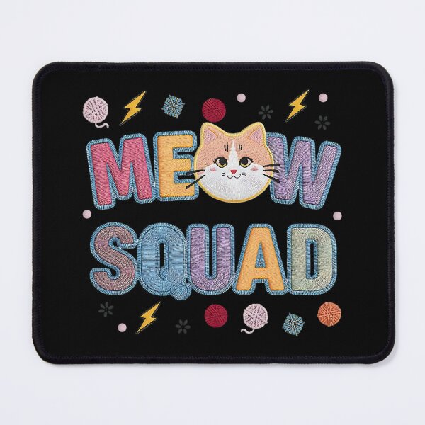 Item preview, Meow Squad Funny Cute Cat Lover Design designed and sold by ArtDesignTp.