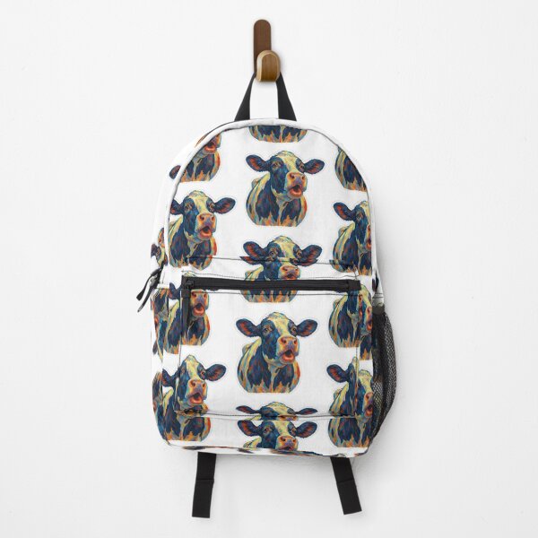 Item preview, Chromatic Cow: A Vibrant Farm Art Piece designed and sold by TheMajesticMoo.