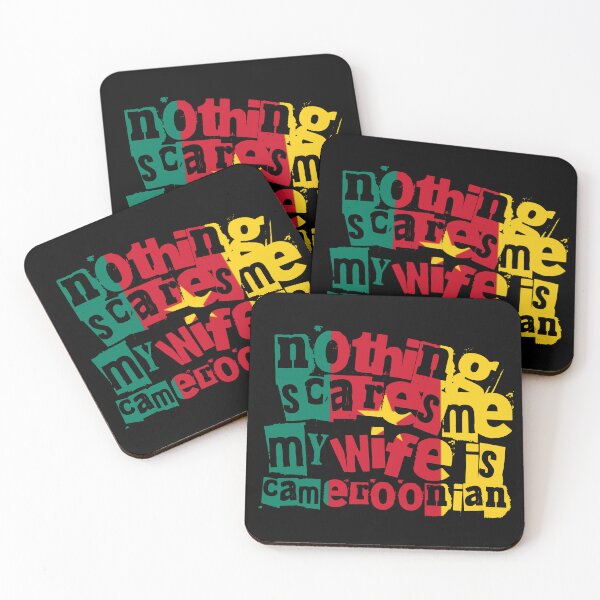 Item preview, Funny Cameroonian Wife Nothing Scares Me My Wife Is Cameroonian designed and sold by chrisrivait.