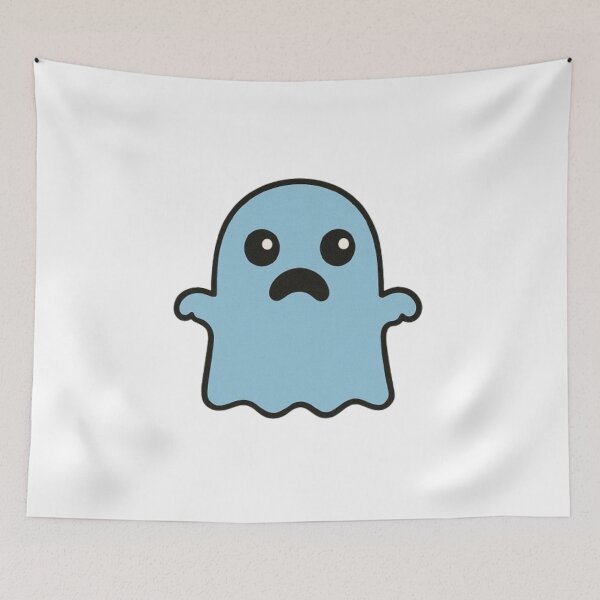 Artikelvorschau, Blauer Geist entworfen und verkauft von Cute&Little Ghosts.