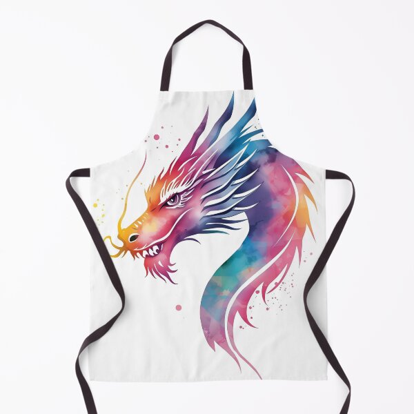 Artikelvorschau, Drache in Aquarell entworfen und verkauft von PatronesKawai.