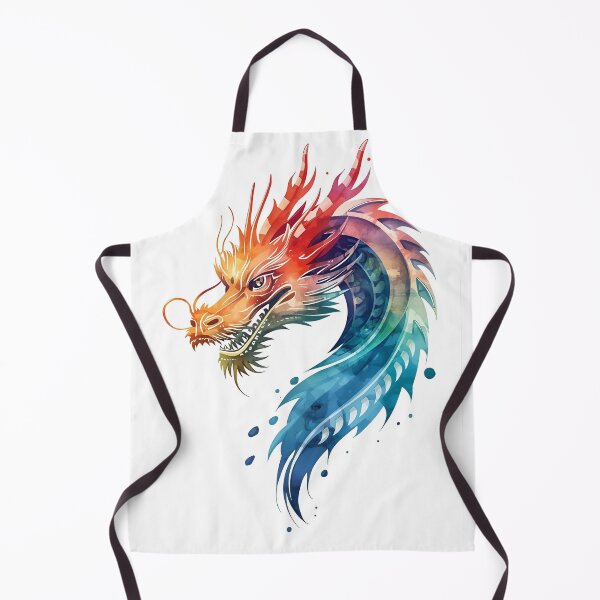 Artikelvorschau, Drache in Aquarell entworfen und verkauft von PatronesKawai.