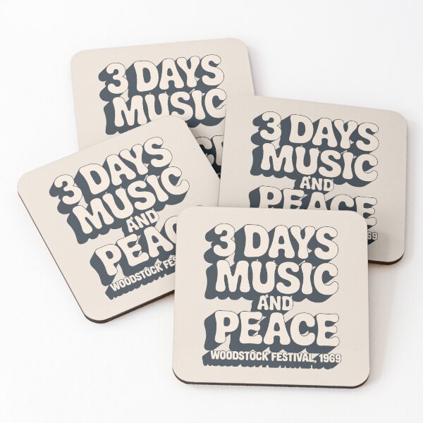 Item preview, Iconic 1969 Woodstock Festival Retro Graphic designed and sold by SplashTastic.