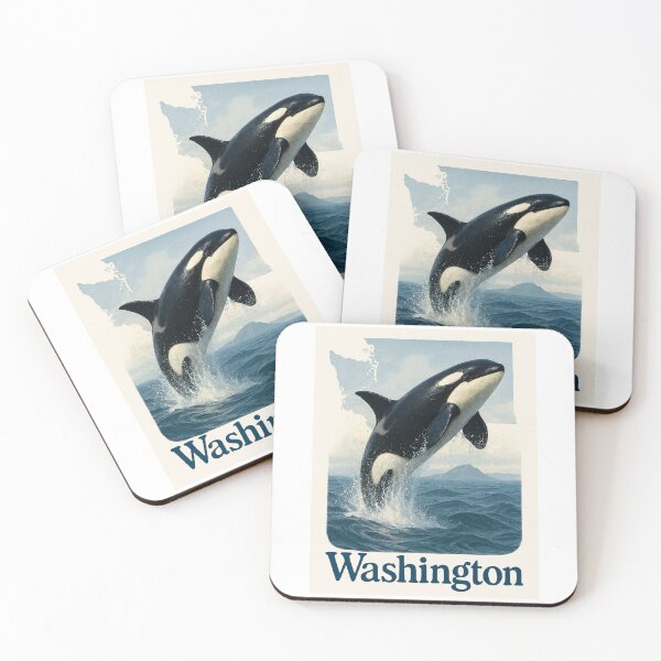 Item preview, Washington Orca Whale  designed and sold by CornerStone57.