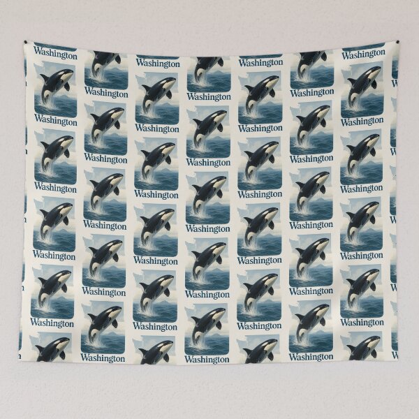 Item preview, Washington Orca Whale  designed and sold by CornerStone57.