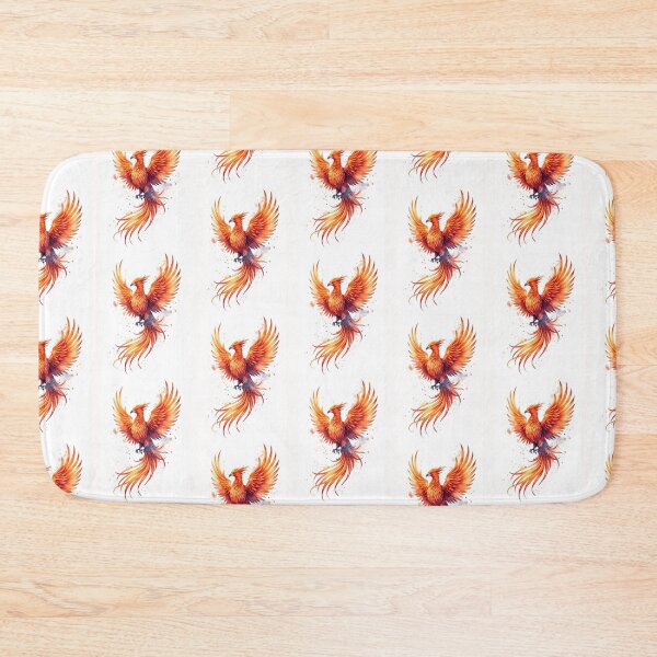 Item preview, Phoenix in Watercolor designed and sold by PatronesKawai.