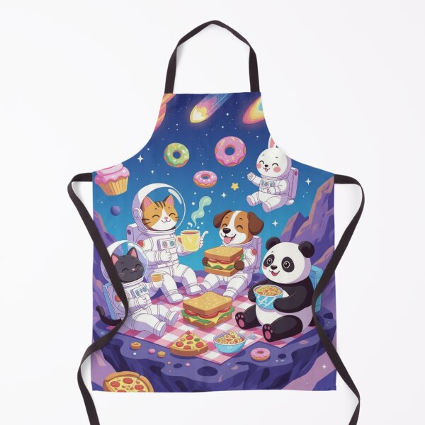 Item preview, Astronaut Animals Picnic designed and sold by Cherry Peony.