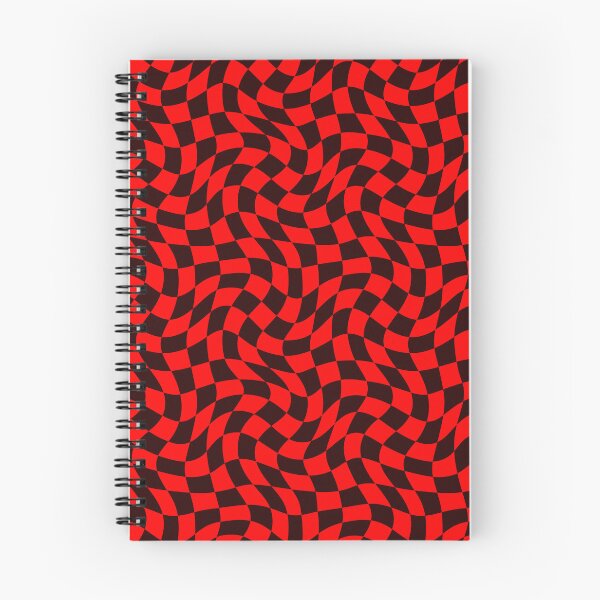 Item preview, Black And Red Abstract Retro Checkered Pattern designed and sold by sasyall.