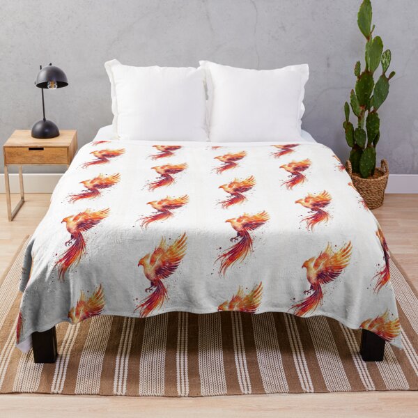 Item preview, Phoenix in Watercolor designed and sold by PatronesKawai.