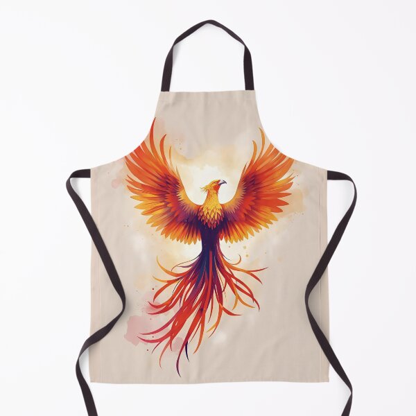 Item preview, Phoenix in Watercolor designed and sold by PatronesKawai.