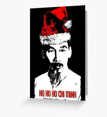 Ho Ho Ho Chi Minh Greeting Card