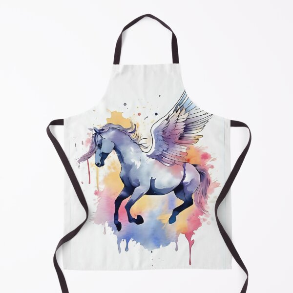 Artikelvorschau, Pegasus in Aquarell entworfen und verkauft von PatronesKawai.