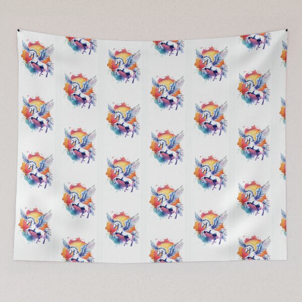 Item preview, Pegasus in Watercolor designed and sold by PatronesKawai.