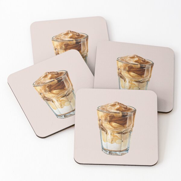 Item preview, Dalgona Coffee in a Glass designed and sold by Violet Peonies.