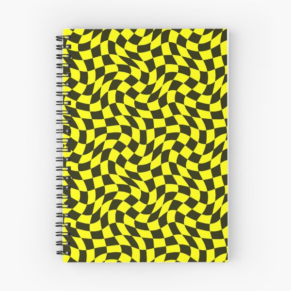 Item preview, Black And Yellow Abstract Retro Checkered Pattern designed and sold by sasyall.
