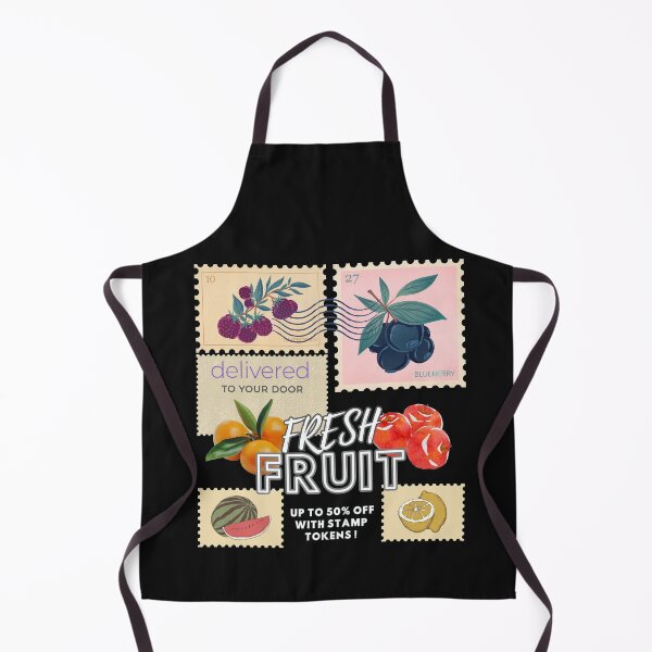 Item preview, FRESH FRUIT STAMP DELIVERY designed and sold by aledfychan.