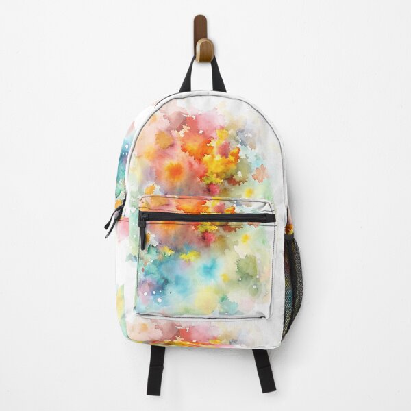 Item preview, Watercolor Splashes Texture – Red and Blue designed and sold by EmeraldeaArt.