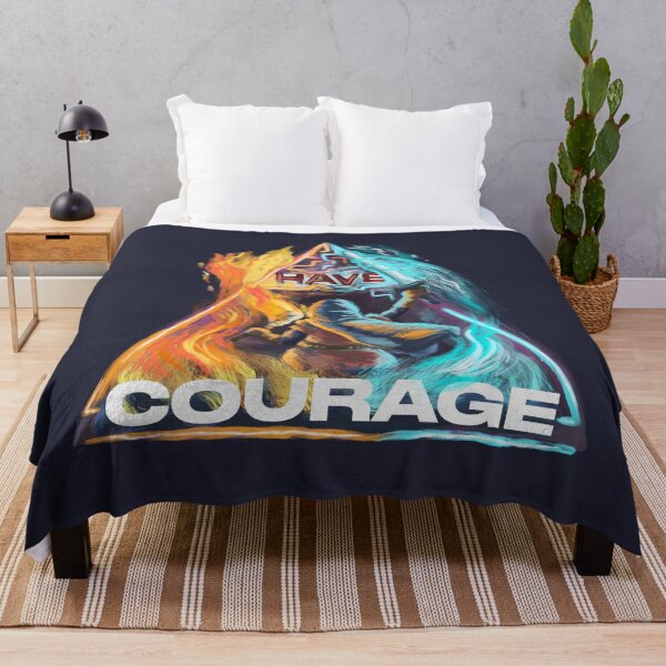 Item preview, HAVE COURAGE - Hero with Sword and Torch designed and sold by JoshuaVasquez.