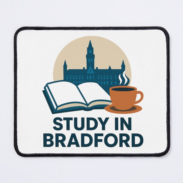 Item preview, Study in Bradford | University Life Coffee & Books Design designed and sold by FamilyStore94.