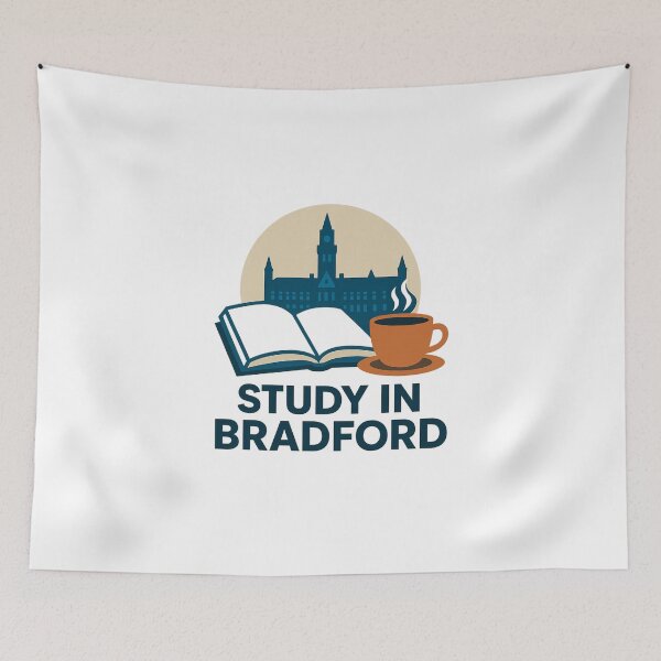 Item preview, Study in Bradford | University Life Coffee & Books Design designed and sold by FamilyStore94.