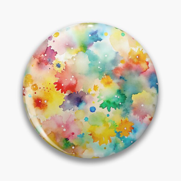 Item preview, Multicolor Watercolor Splashy Texture designed and sold by EmeraldeaArt.
